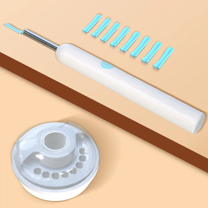 Smart Visual Ear Cleaner Set with Camera 1080P Ear Sticks Ear Wax Removal Tool WIFI Connection HD LED Lights Earpick Endoscope