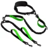 1 Pc Explosion-Proof Short Elastic Buffer Pet Leash One-Hand Drag Two-Walking Rope Running Dog Accessories for Small Large Dogs