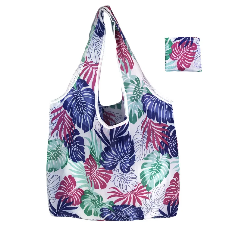 Eco-Friendly Floral Reusable Tote Bag