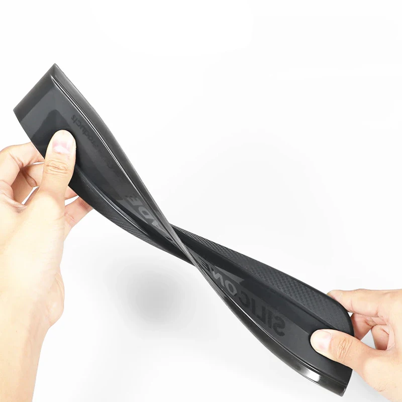CAER Soft Silicone Car Window Handy Squeegee Non-Scratch Auto Glass Water Wiper Drying Blade Clean Scraping Cleaner Scraper Tool window wiper silicone scraper vinyl squeegee silicone squeegee window tinting squeegee window scraper tool window scraper window tint squeegee