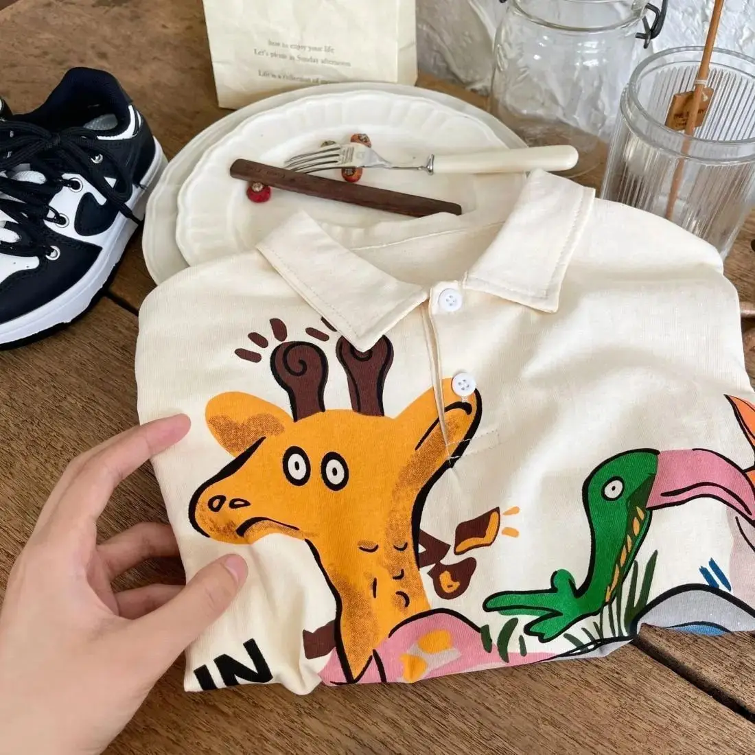Summer Children Boys Polo Shirts Cotton Short Sleeve Infant Babys Boys T-shirts Loose Casual Toddler Kids Tops