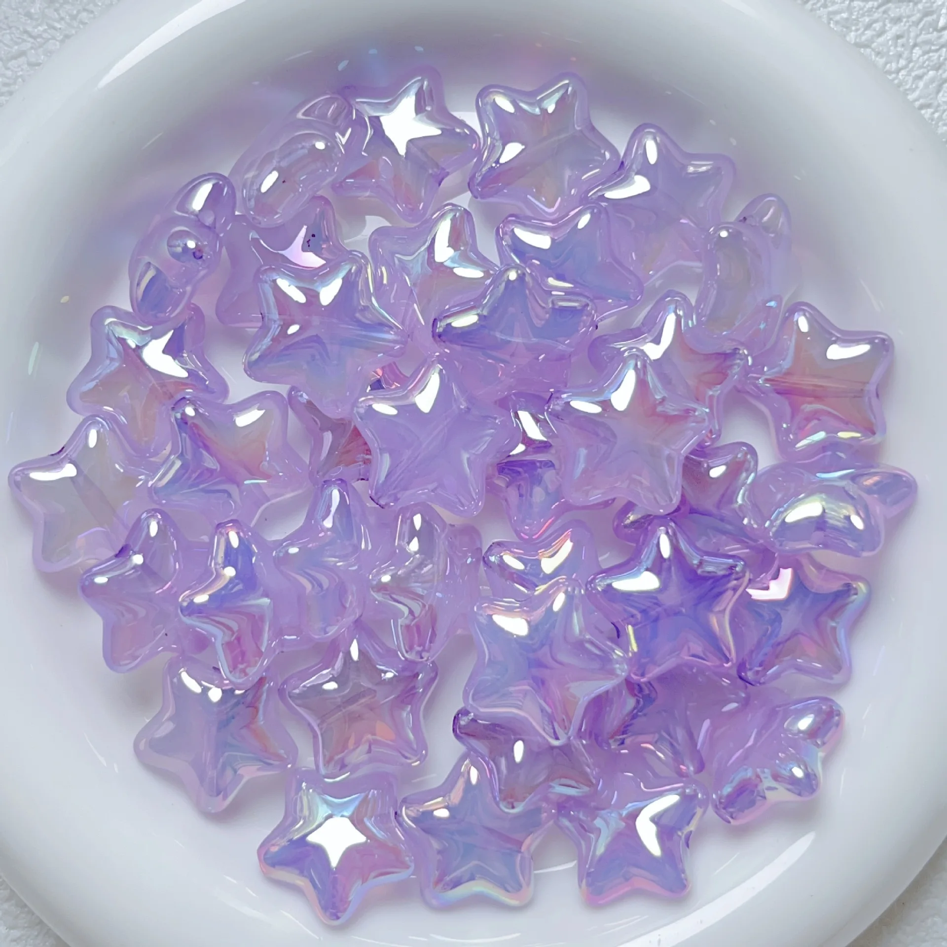Jelly Crystal Kawaii Cute Star Beads For Jewelry Making Earrings Necklace Bracelet Charms Handmade Ornaments Hairpin Accessories stone beads glass beads plastic beads acrylic craft beads acrylic beads resin beads abs beads imitation pearl beads letter beads rice beads metallic beads metal beads wood beads