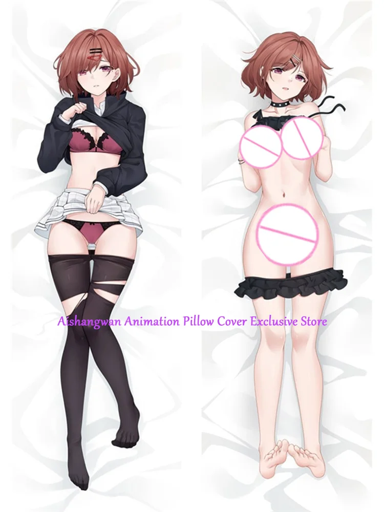 

Подушка-наволочка Dakimakura с двусторонним принтом Higuchi Madoka, двухсторонняя подушка, постельное белье, праздничные подарки