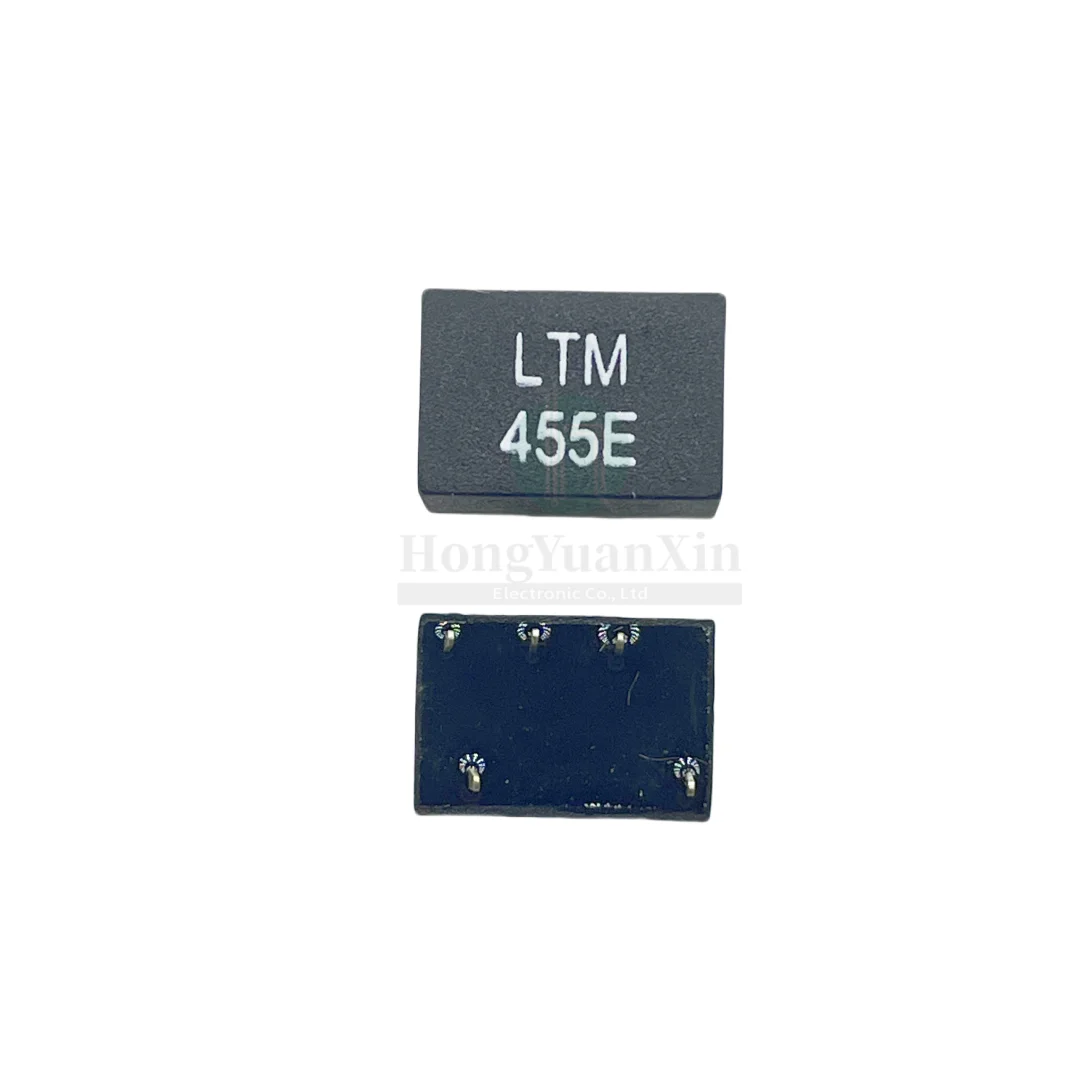 10PCS/ LTM455EW M55EW 455KHZ 2+3 straight plug 5-pin ceramic filter dedicated for communication walkie-talkie