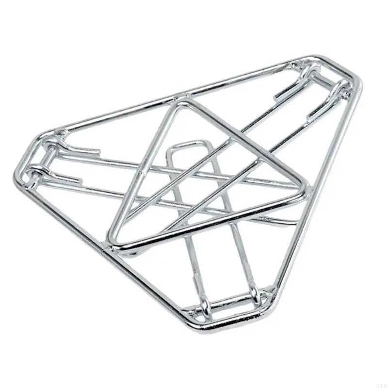 P88E Folding Campfires Stand Camping Cooking Stand Stainless Steels Open Tripod Portable Outdoor Grill Rack Easy to Use
