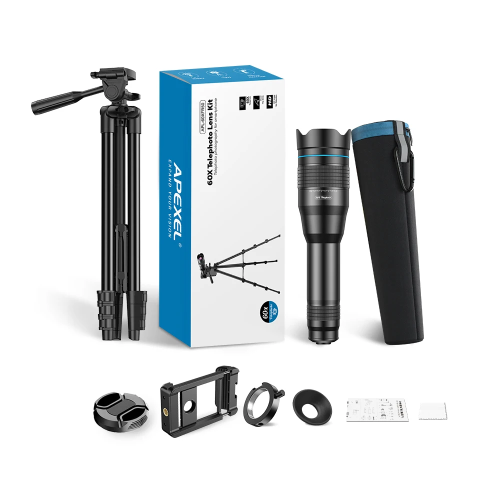 only 60x with tripod