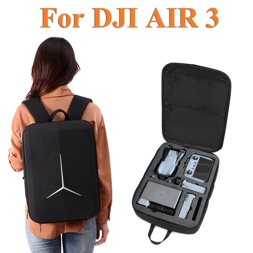 Dji Air 3用防爆収納ボックス、リモートコントロールバッグ、ドローンアクセサリー、rc2、RC-N2 Dji Air 3用の防爆セーフティボックス,ポータブル収納バッグ,防水