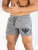 Men's Bull Head Pattern Sports Shorts with Drawstrings - Quick-Drying and Breathable, Suitable for Running and Training, Casual and Outdoor Wear, Patterns, Fitness, Sports Style, Beach Occasions, Sports Occasions, Football Party Occasions, Beach Party Occasions, Regular Version, Spring/Summer 4
