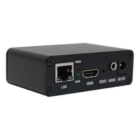 Mini Video Streaming Encoder H.265 -Compatible To SRT/HLS Collector Computer Monitoring IPTV VMIX Encoder 1