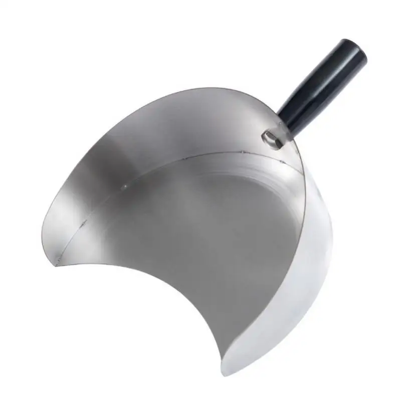 Handheld Meat Catcher Pan Meat Chuck Grill Spatula Stainless Steel Barbecue Shovel Portable Heat Resistant BBQ Grill Meat Plate