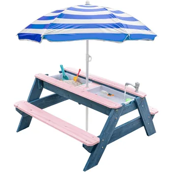 Kids 3-in-1 Sand & Water Table 1
