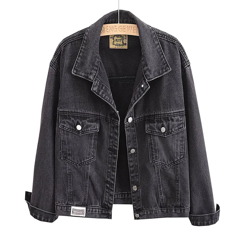Dark Vintage Relaxed Denim Overcoat main image 1
