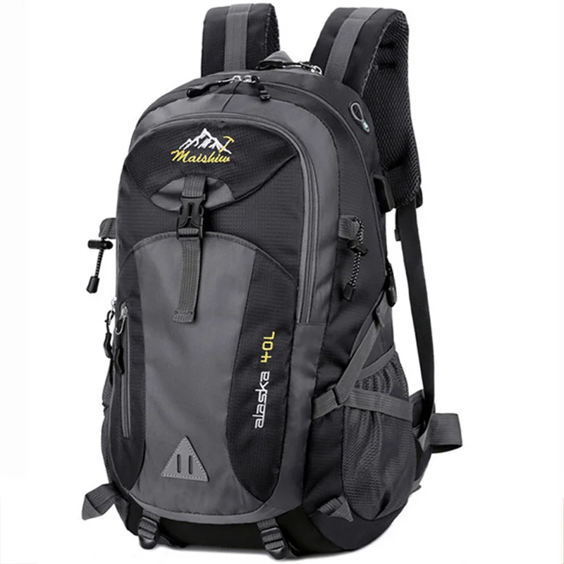 Mochila impermeable Unisex para hombre, bolsa deportiva de viaje para  montañismo al aire libre, senderismo, escalada, Camping, 40L