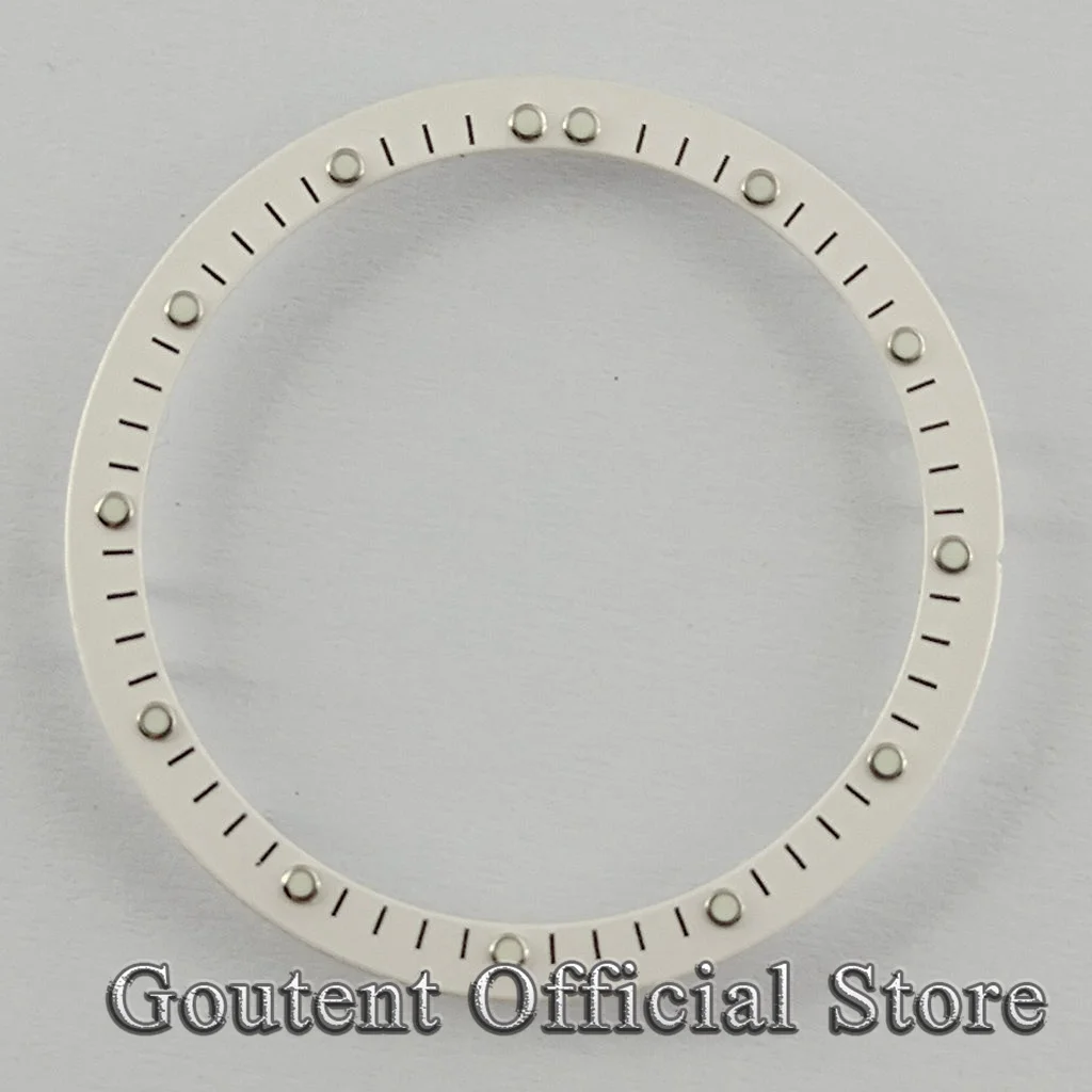 Goutent Elegant Black Blue White Perspective Dial with See-through Design for Automatic Movement Watches