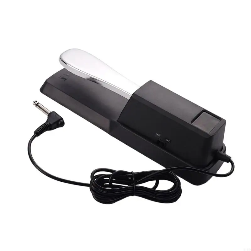 Rutschfester Klavier-Sustain-Pedal-Ersatz, universeller Klavier-Fußpedal-Controller für Tastatur, digitales elektronisches 69HD – Detail 3