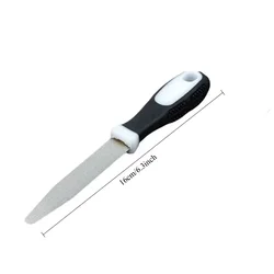 Dual - Sided Diamond Sharpening Stone with Ergonomic Handle and Versatile Design - M (Large  small)
