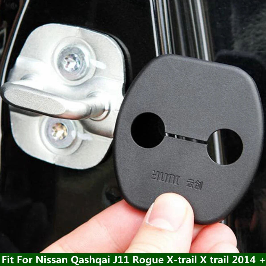 

Interior Refit Accessories Door Lock Hook Buckle Protector Cover Trim For Nissan Qashqai J11 Rogue X-trail X trail 2014 - 2020