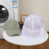 Washing Machine Hat Wash Protector Cap Cleaner Laundry Bag Small Clothes Wash Bag Anti-Deformation Mesh Organizer Zip Bags 5