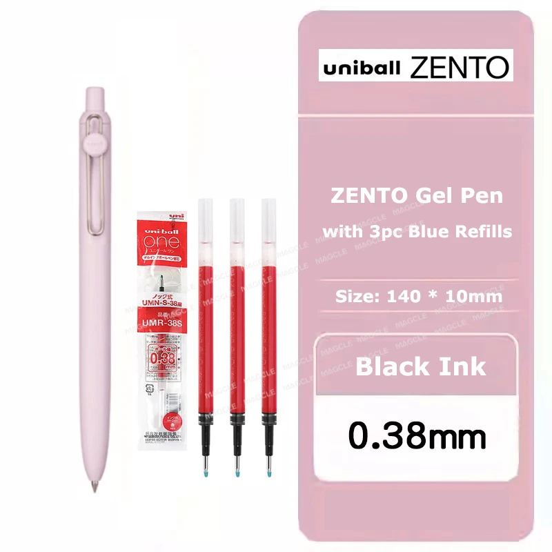 Eco-Friendly Water-Based Gel Pen with Stylish Barrel and Long-Lasting Grip