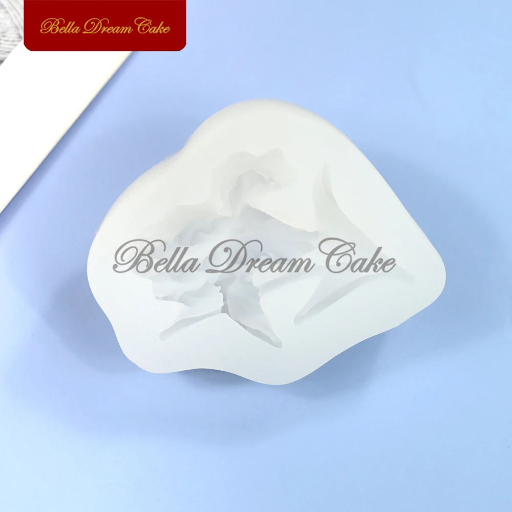 3 Stampi In Silicone Per Torte E Fondente JINYJIA – Fiori, Alimentare, Fai Da Te Per Cioccolato E Caramelle