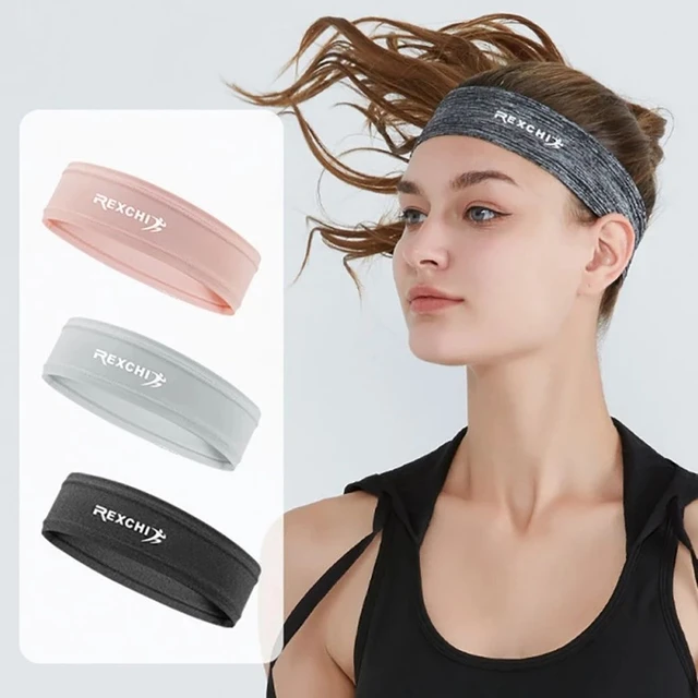 Cintas para el pelo deportivas para correr, Bandana antitranspirante,  absorbente de sudor, para Yoga y Tenis - AliExpress