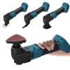 Woodworking Oscillating Multifunction Tool Brushless Motor 6-speed Electric Trimming Shovel Cutting Machine for Makita Battery 2