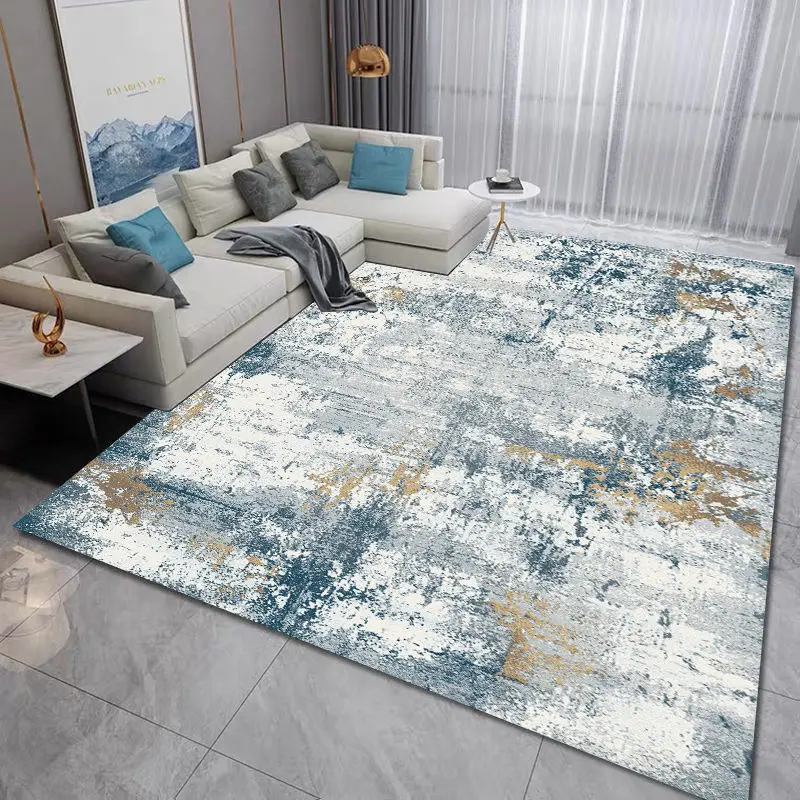 

Nordic Abstract Pattern Carpet Lounge Bedroom Bedside Decoration Rugs Sofa Coffee Table Rug Bathroom Kitchen Non-slip Carpets