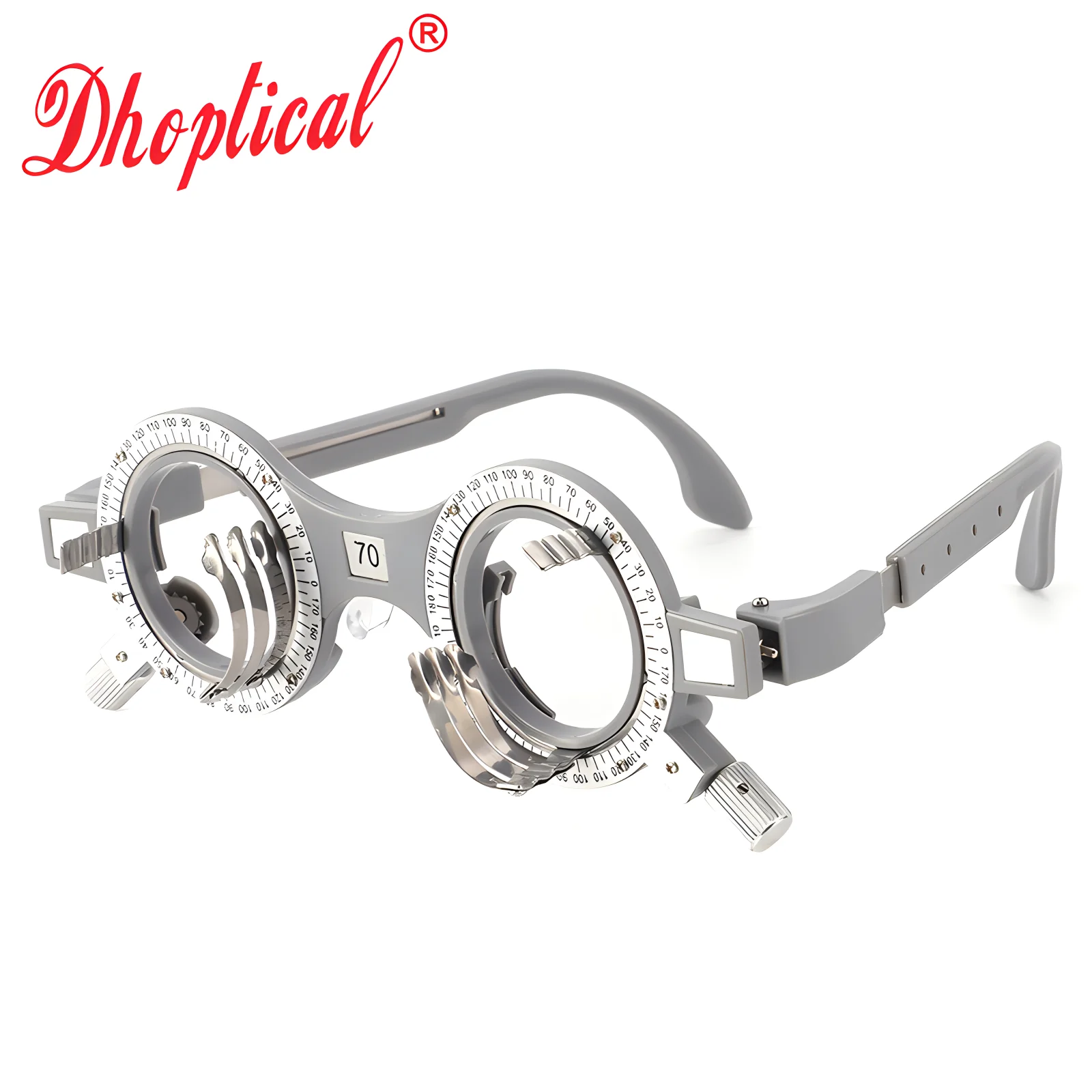 Optometry Adjustable Trial Frame Optical Lens Frame for Opticians Hospitals Schools 52MM~70MM Eyeglasses Frames