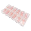 12 Styles Acrylic Nail Stamper Mix Patterns Set, Flowers Butterfly Shape 3D Stamping Tools Mold for Nail Art Decoration 5