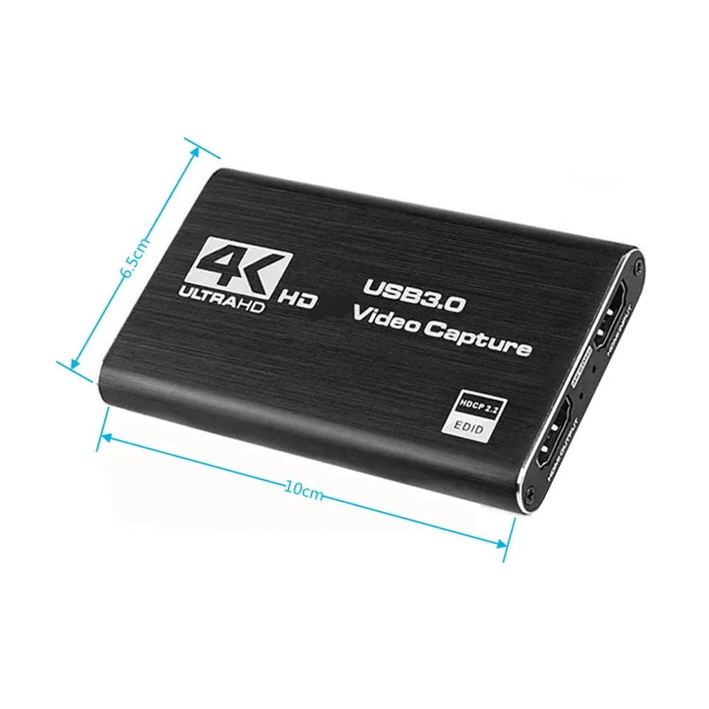 4K Video Capture Card HDMI-compatible to USB 3.0