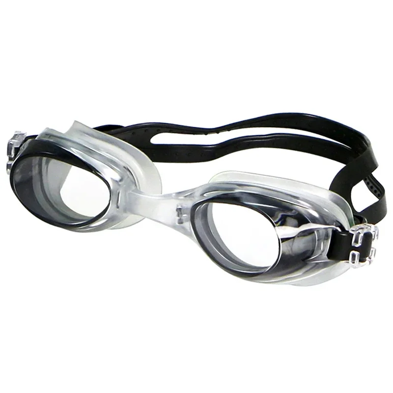 1Pc Transparent Swimming Goggles Waterproof Adult Children Anti-fog Summer Swim Eyewear Goggles with Box Adjustable Elasticity