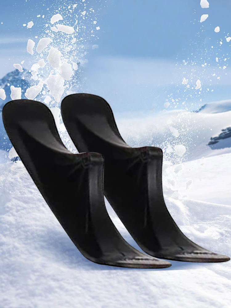 1 Pair Scooter Sled Sled Ski Board Snow Sledge Board Set Snow Ski Scooter for Kids Outdoor Accessories