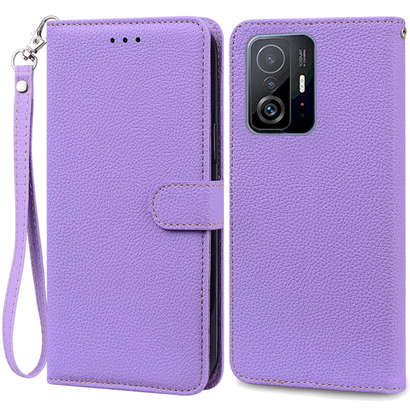 Leather Wallet Flip Case - Elegant Cover
