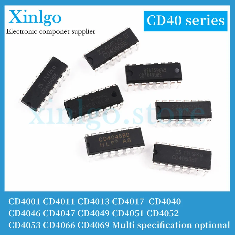 1-10pcs CD4012 BE CMOS IC 