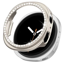 Chic Diamond - Style Protective Case for Samsung Galaxy Watch 8 (Starlight)