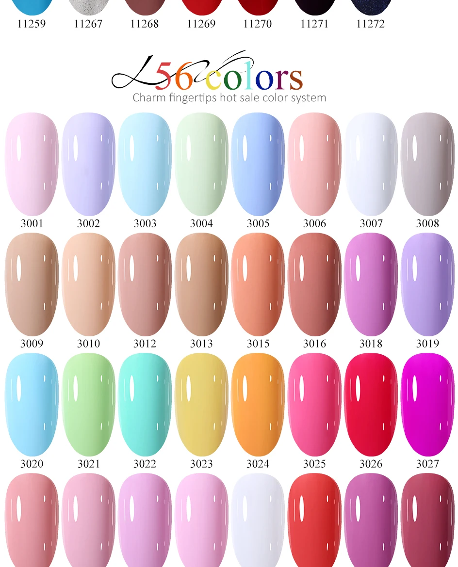 Arte Clavo 15ml Gel-Nagellack Neon Braun Königsblau Rot Grün Nude Nail Art Lack Gel-Lackierung Top Coat UV-Gel-Nagellack – Detail 11