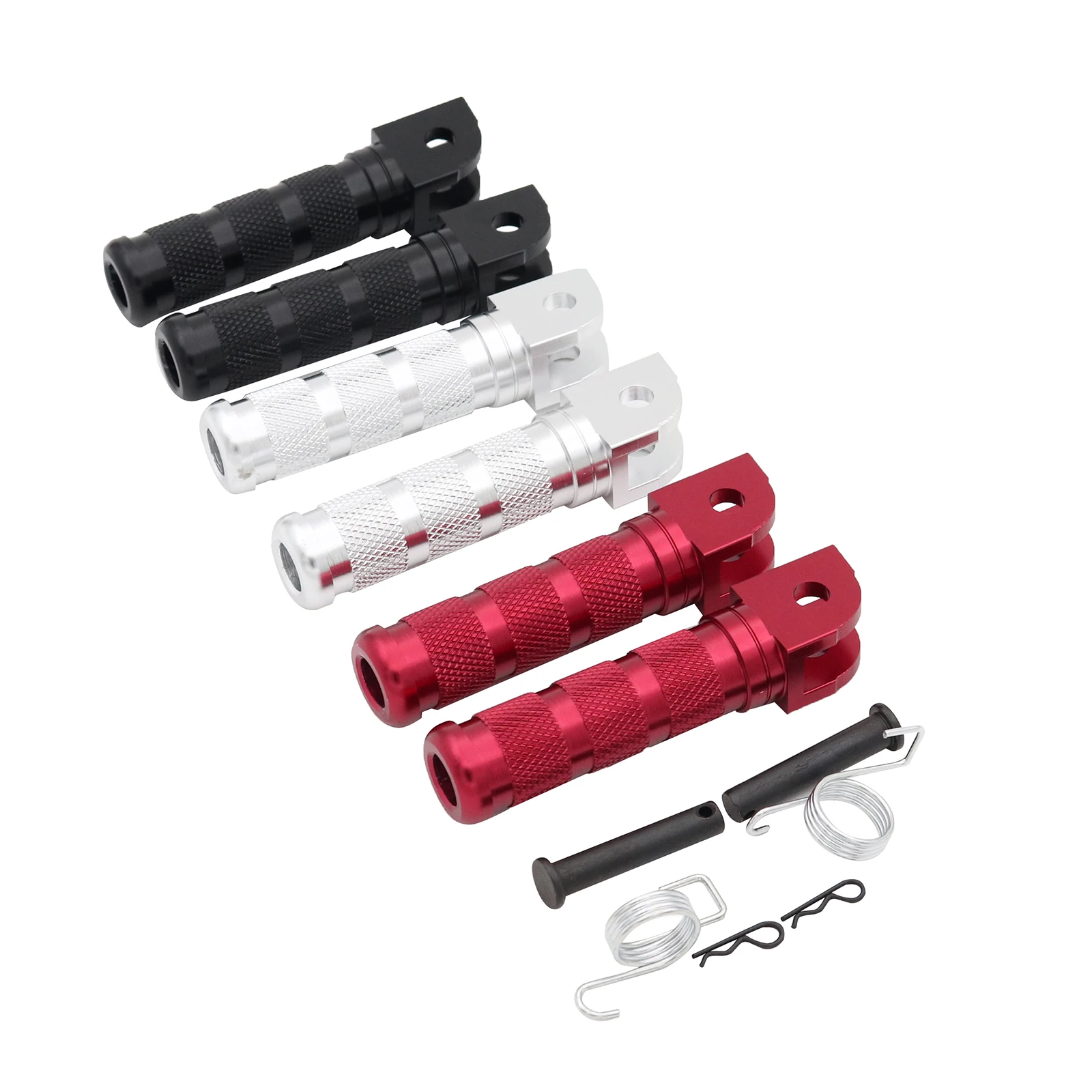 Motorcycle Aluminum Front Foot Peg Footpeg Footrest YAMAHA MT01 MT07 MT09 R15 R25 R3 T-MAX FZ1 FZ6 FJ09 Tracer TDM 900 XJR motorcycle accessories motorcycle foot pedals motorcycle footrests