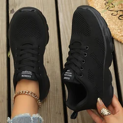 Women's Fashion Platform Sneakers - Stylish and Versatile for All Seasons (AllBlack)