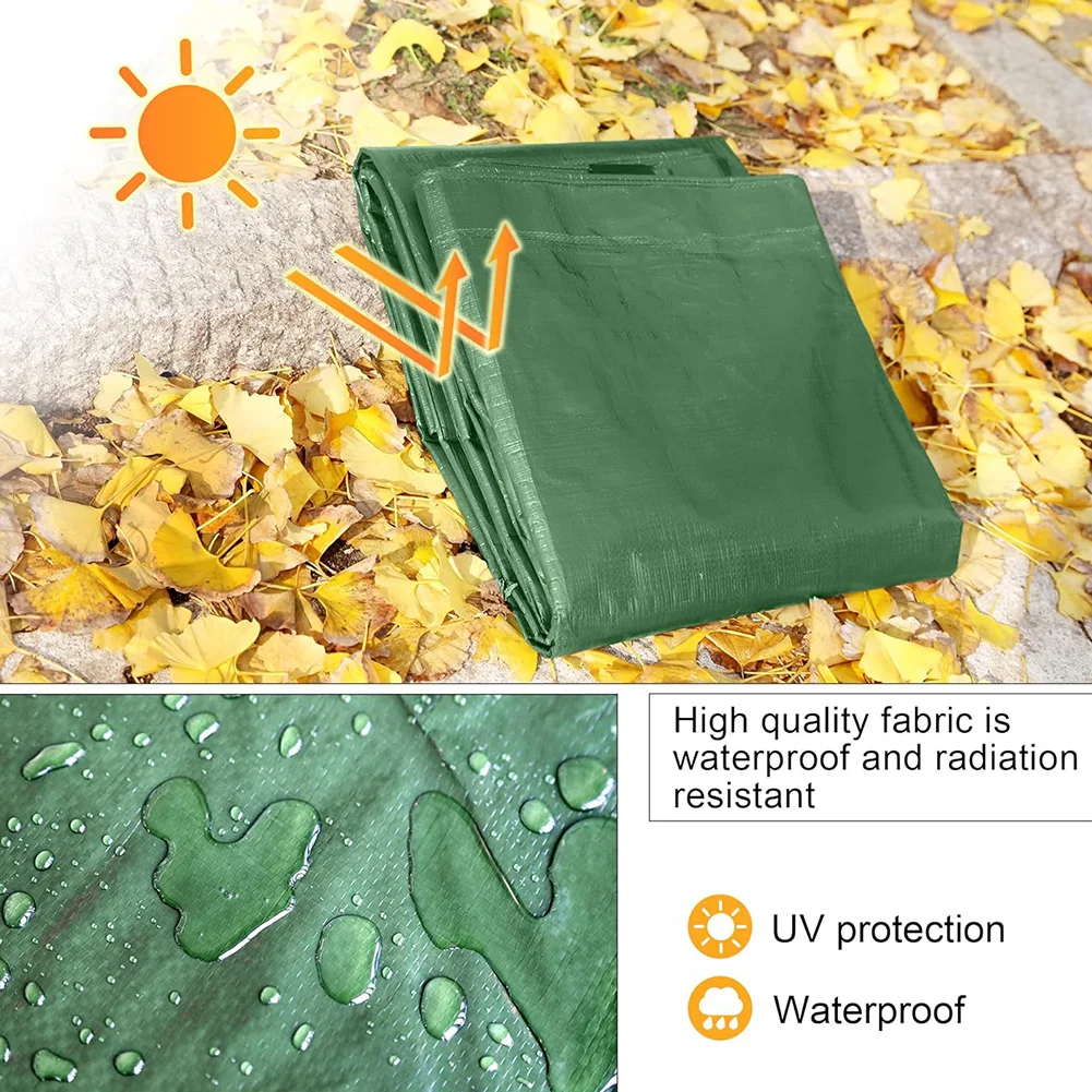 Waterproof Tarpaulin Waterproof Tarp Tarpaulin Rain Cover Multi Purpose Tarp Cover Waterproof Green Tarp 6x10/10x13/13x16 Feet Multipurpose Protective Cover All Purpose