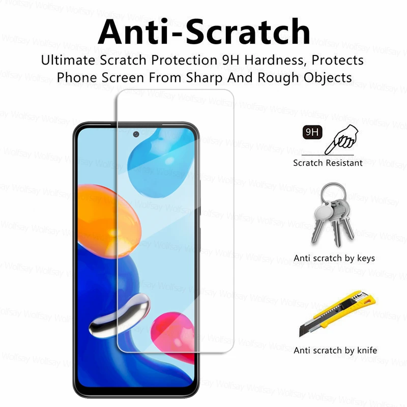 Glass For Xiaomi Redmi Note 11 Pro Screen Protector Redmi Note 8 9S 10 11 Pro Tempered Glass Protective Film Redmi Note 11 Pro iphone screen protector