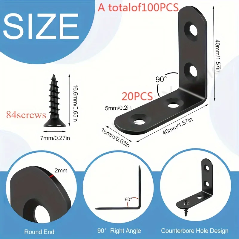 20PCS--84screws