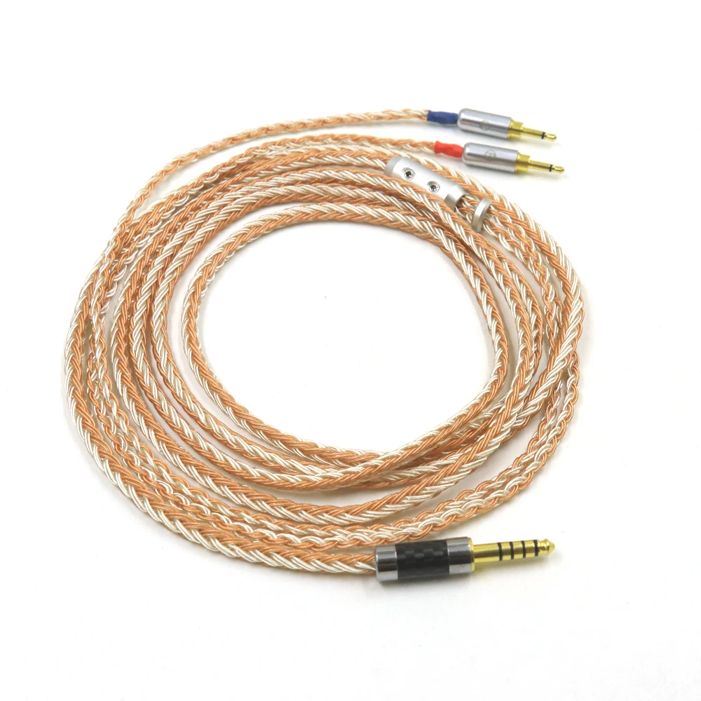 Фото 16 Core XLR/3,5/4,4 мм балансировочные наушники для 2x2,5 мм HIFIMAN HE1000 HE400S HE560 Oppo PM-1 PM-2 кабель для наушников №3
