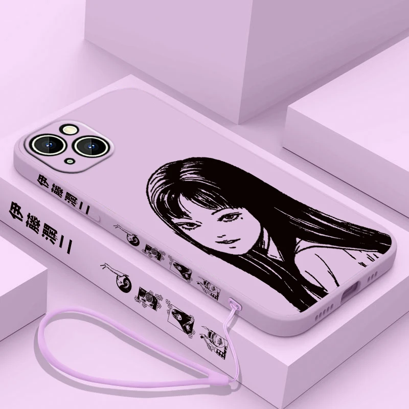iPhone - tominaga Phone Case Tomie 15 Series Junji Max Ito Pro Plus Waterproof