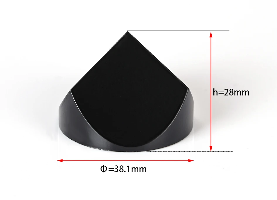 Glasbeschichteter Kegel/K9-Material/D38,1 mm/ Hochpräziser Kegel – Detail 3