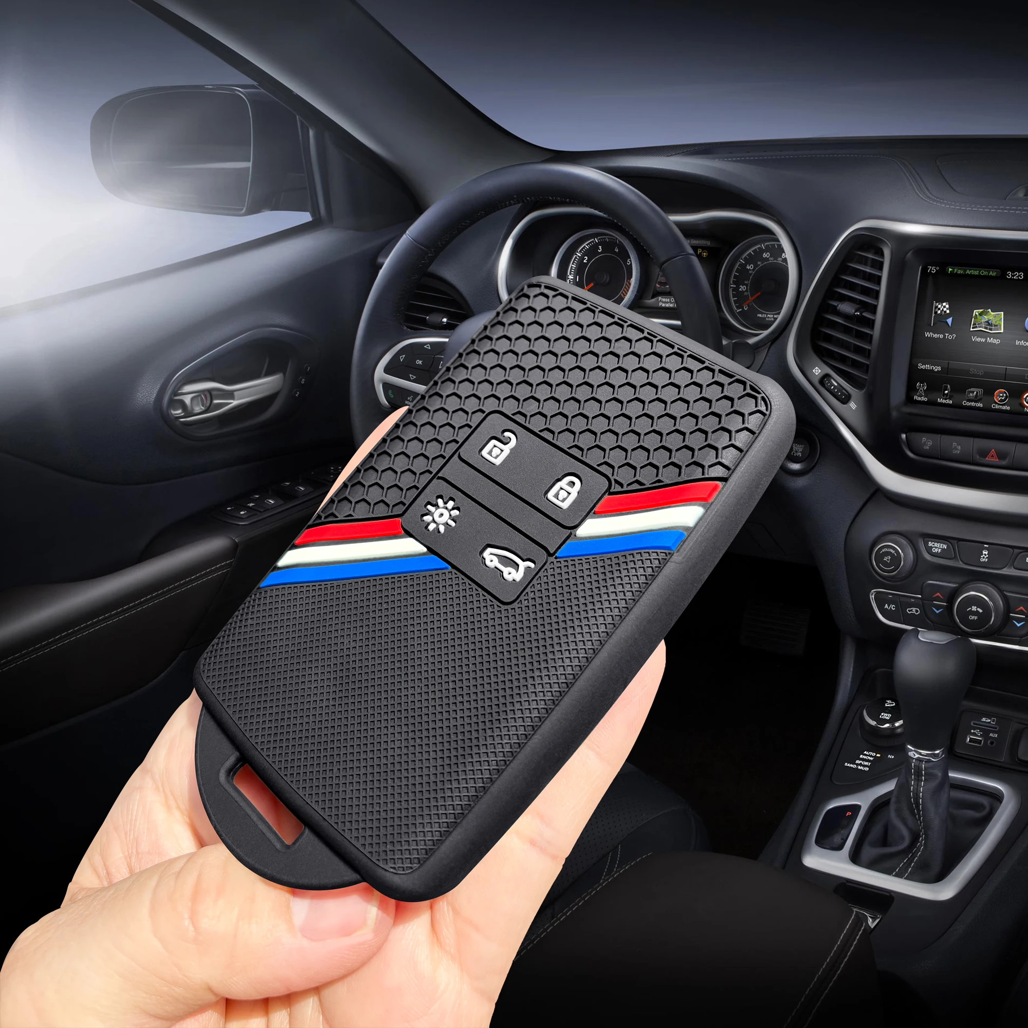 Silicone Key Case for Car Remote Protection