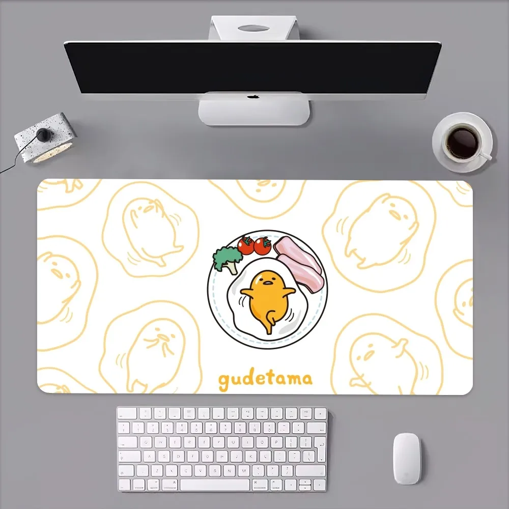 MINISO Saniro Funny Gudetama Cute Mouse Pad Computer Laptop Gaming Office Wrist Guard Non Slip Keyboard Pad 4