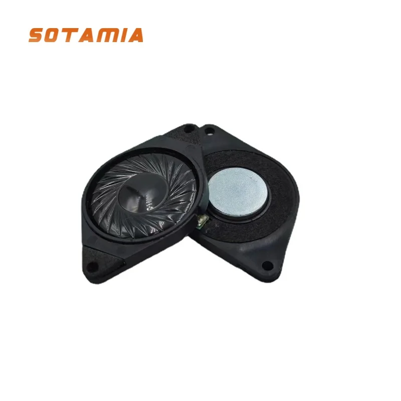 SOTAMIA 2Pcs Ultra-thin Mini Speakers Neodymium Magnetic 4 Ohm 2.5W Full Range Audio Speaker Toy Electronic Sound Music Speaker Bluetooth Speaker Portable Speaker Mini Bluetooth Speaker Audio Speaker Mini Sound Box Ultra Thin Speaker