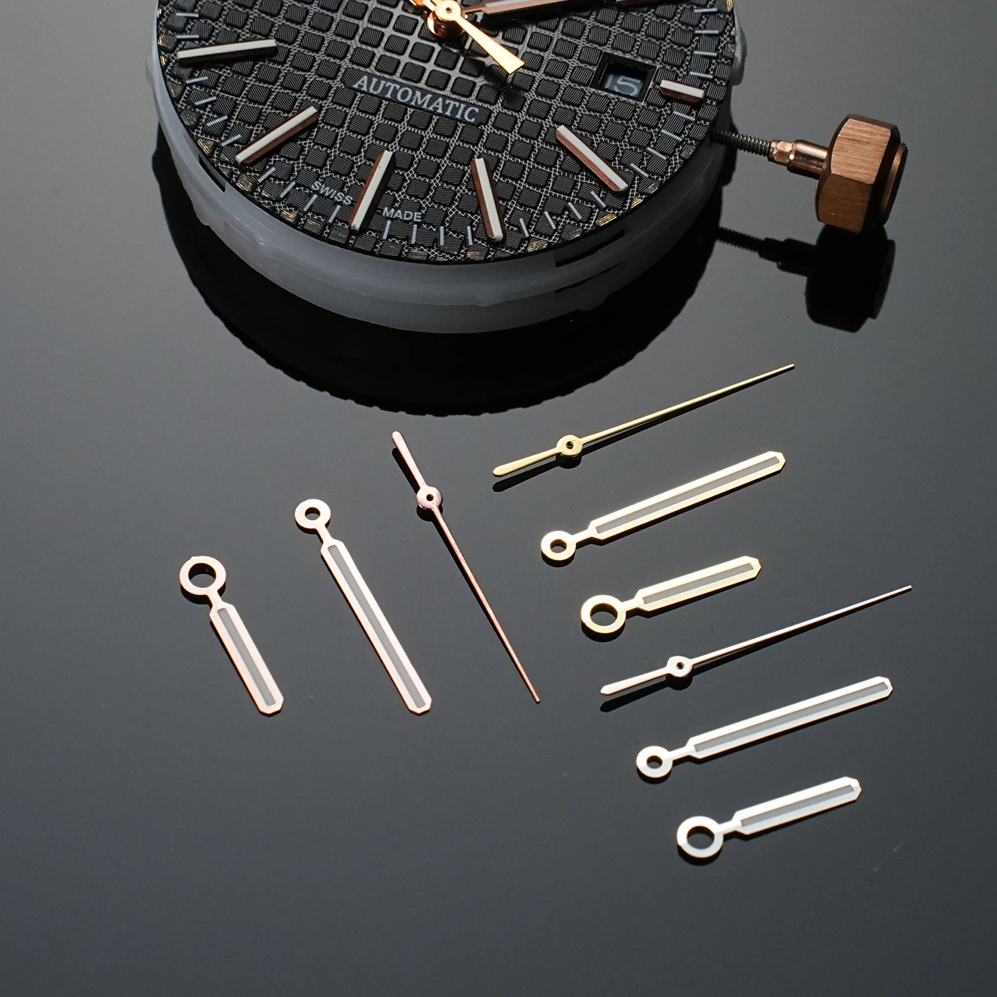 Audemars Piguet Royal Oak Luminous Green Watch Hands Replacement Set