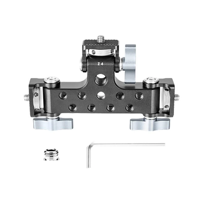 Aluminum Alloy Tripod Mount PTZ Base 3-Position Photographers Essential Tool