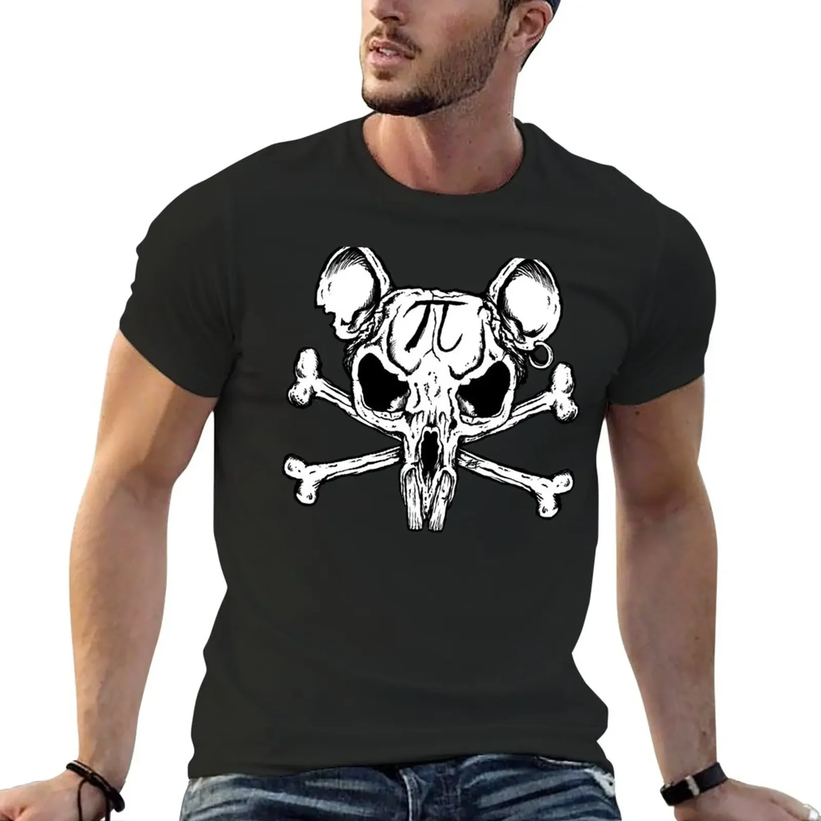

Pi Rat T-Shirt anime clothes boys whites quick-drying t shirts for men cotton